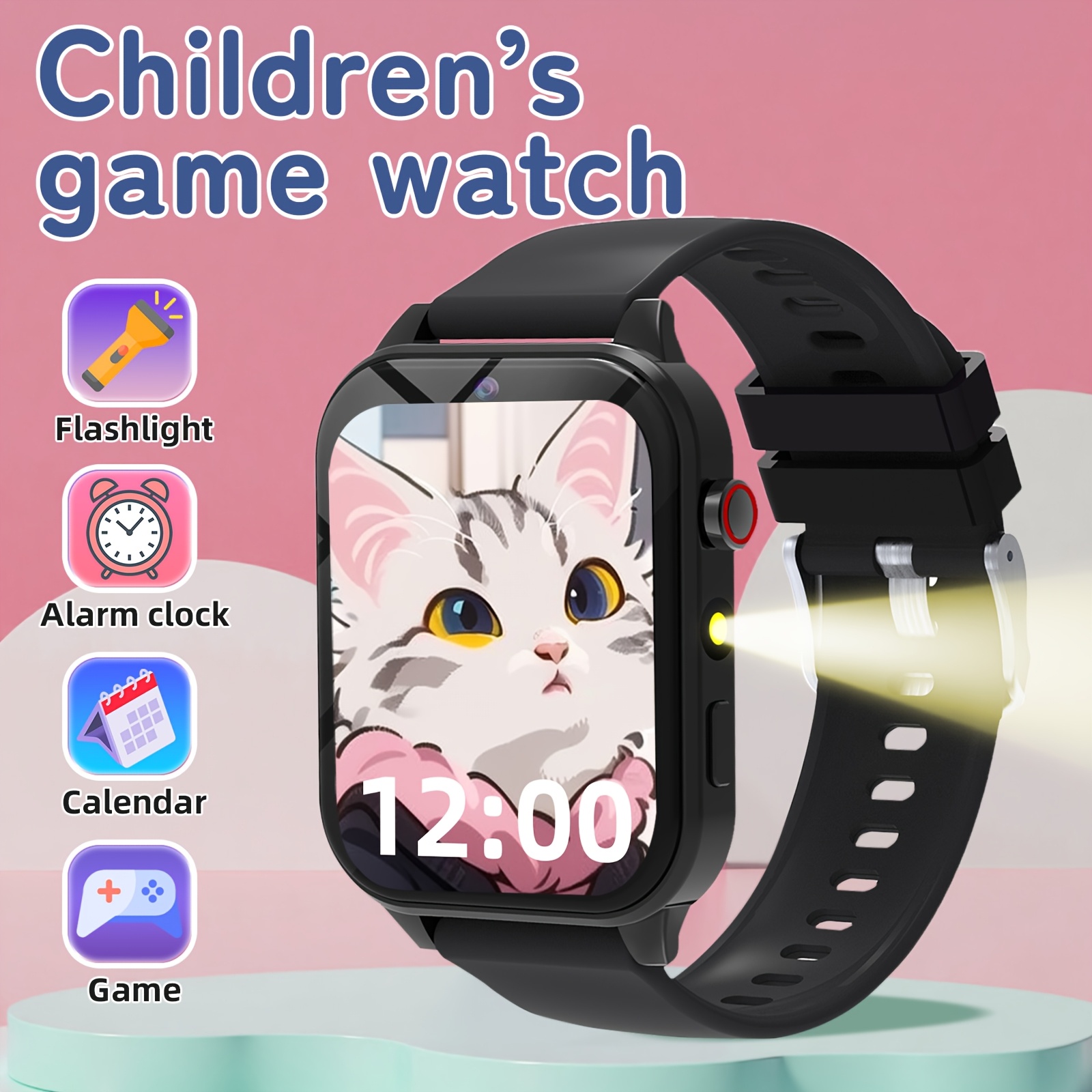Kids Watches Not Smartwatch - Kinder Smart-Lernuhr mit Lernspielen, Kamera &