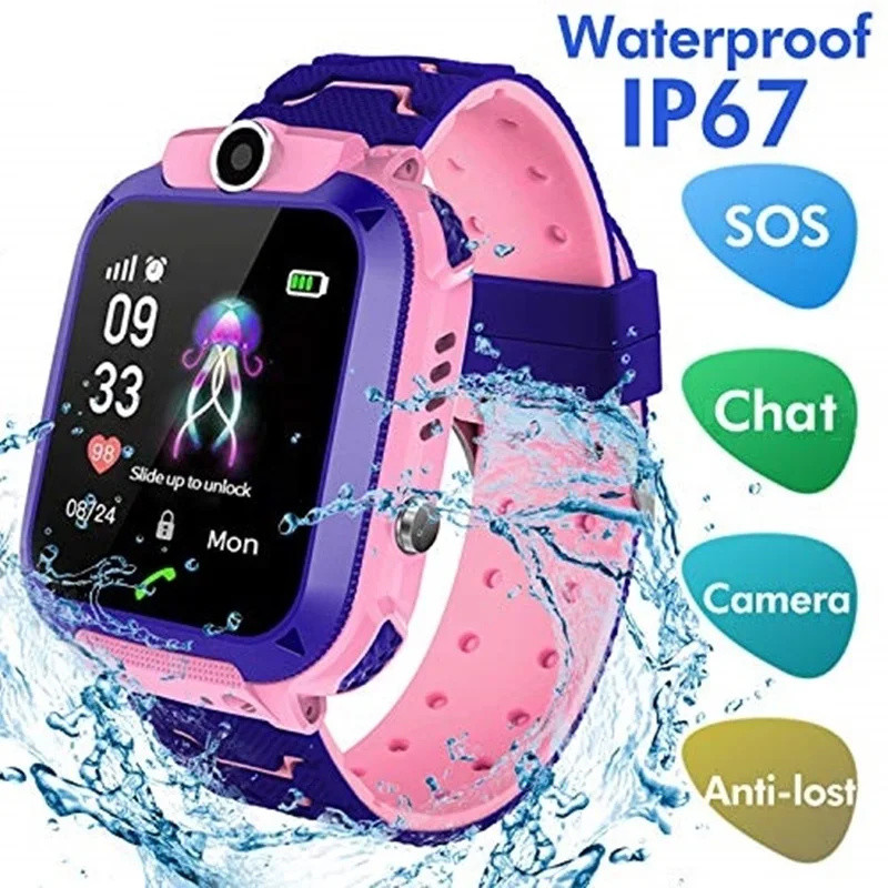 Smartwatch Digital Watches For Boys - 2G Kinder Smart Watch SOS Anruf