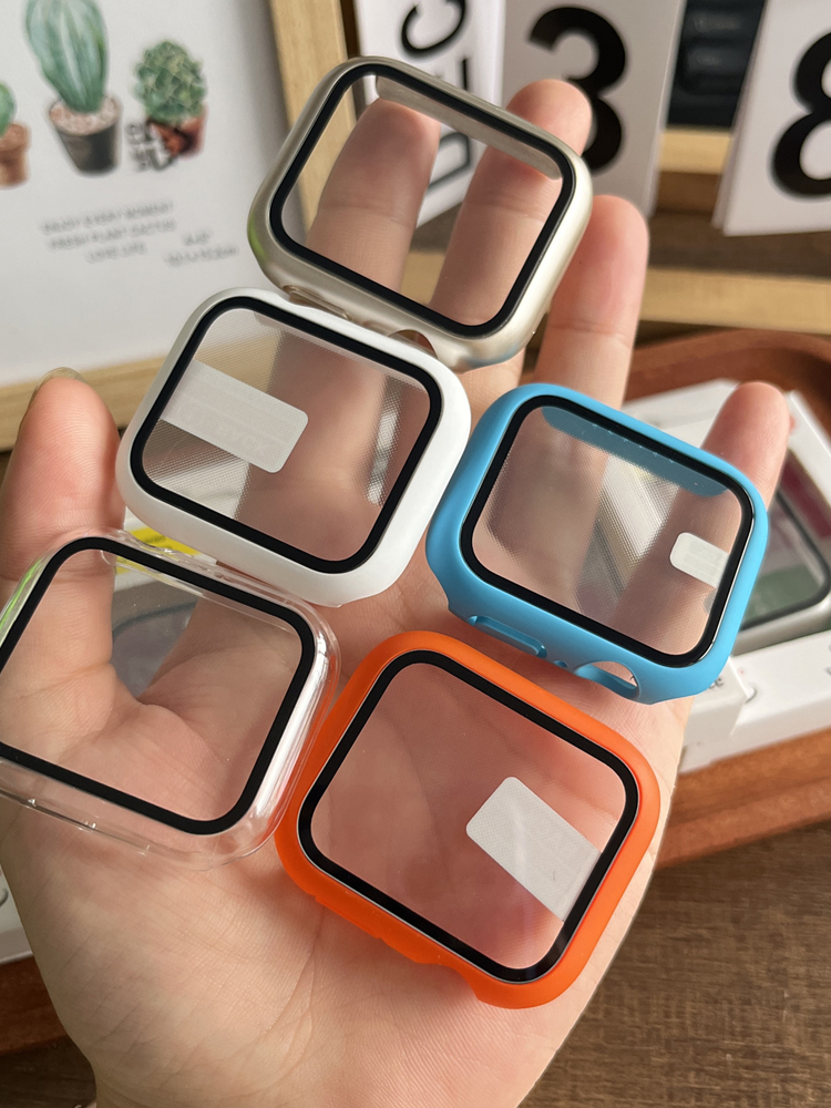 Smartwatch New Watches - Gehärtetes Glas + Abdeckung für Apple
