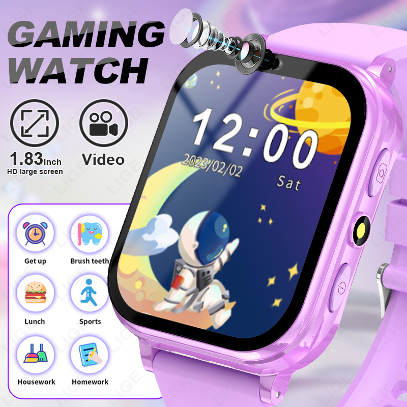 Smartwatch Digital Watches For Boys - LIGE Kid Digitale Smart Uhr Student