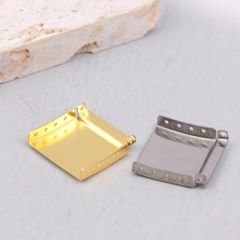 Replacement Watch Bracelet - TS1Pc Silber/Gold 12-22MM Stahl-Uhrenarmband-Verlängerung mit Faltschließe