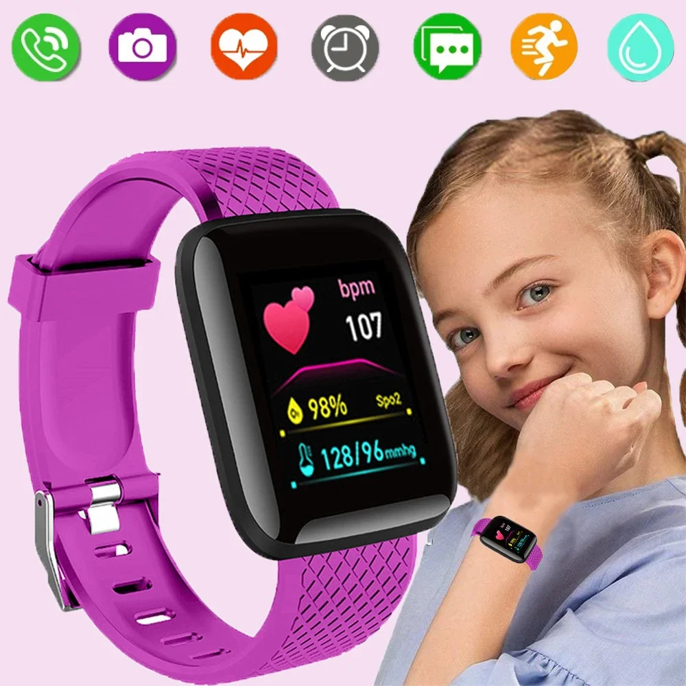 Smartwatch Digital Watches For Boys - Kinder Smart Watch Led Digitaluhr Wasserdichte