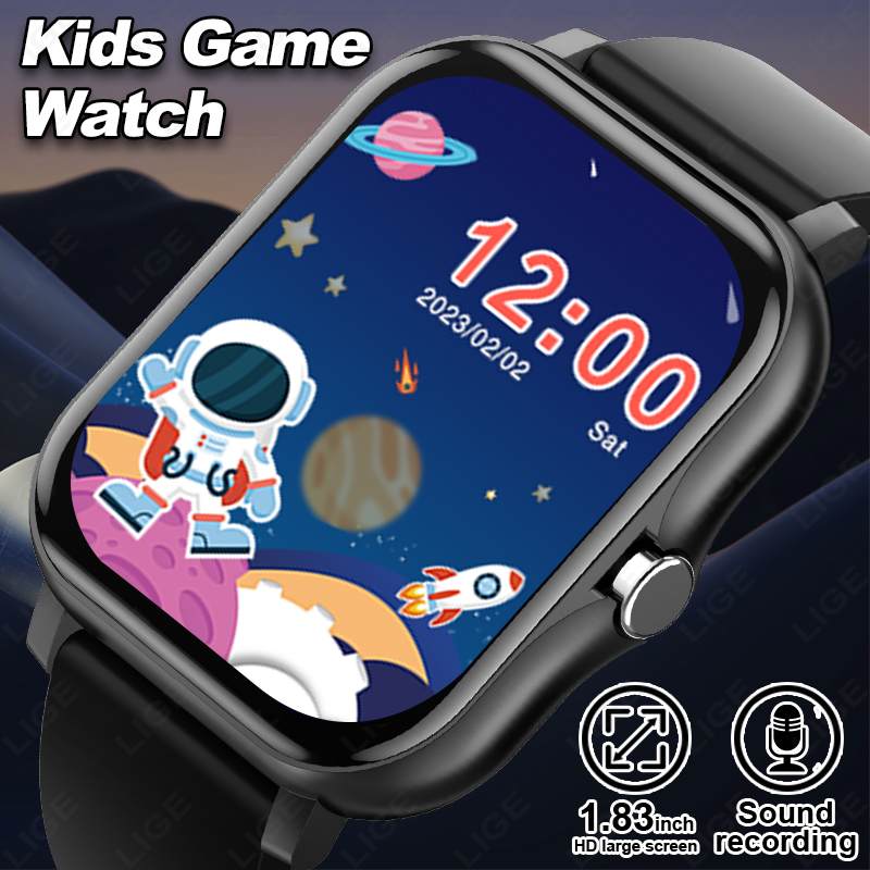 Smartwatch Digital Watches For Boys - LIGE 2025 Hörbuch Kinder Smartwatch Mode