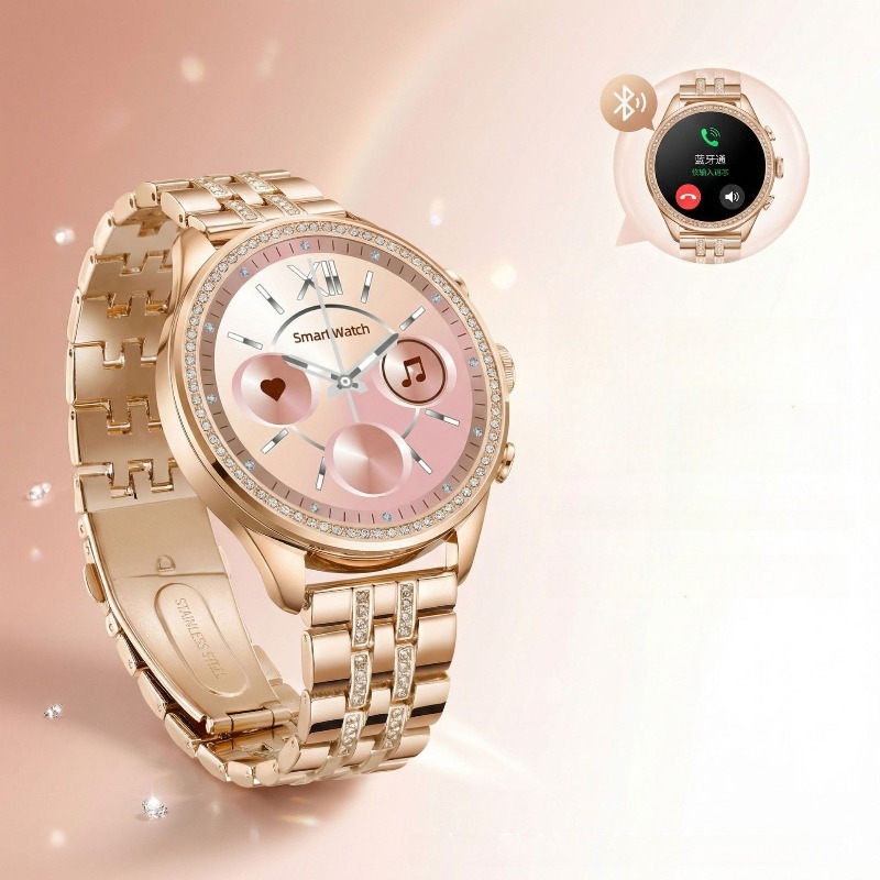 Smartwatch Health Watches For Women - Grenzübergreifende Exklusivlieferung für GEN9 Diamantbesetzte Damen-Smartwatch