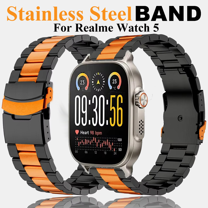 Watch S Realme - 22 mm Edelstahlarmband für Realme Watch