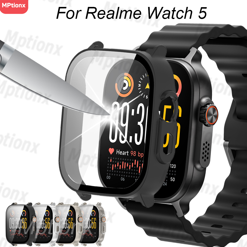 Watch S Realme - PC-Gehäuse + Glas für Realme Watch