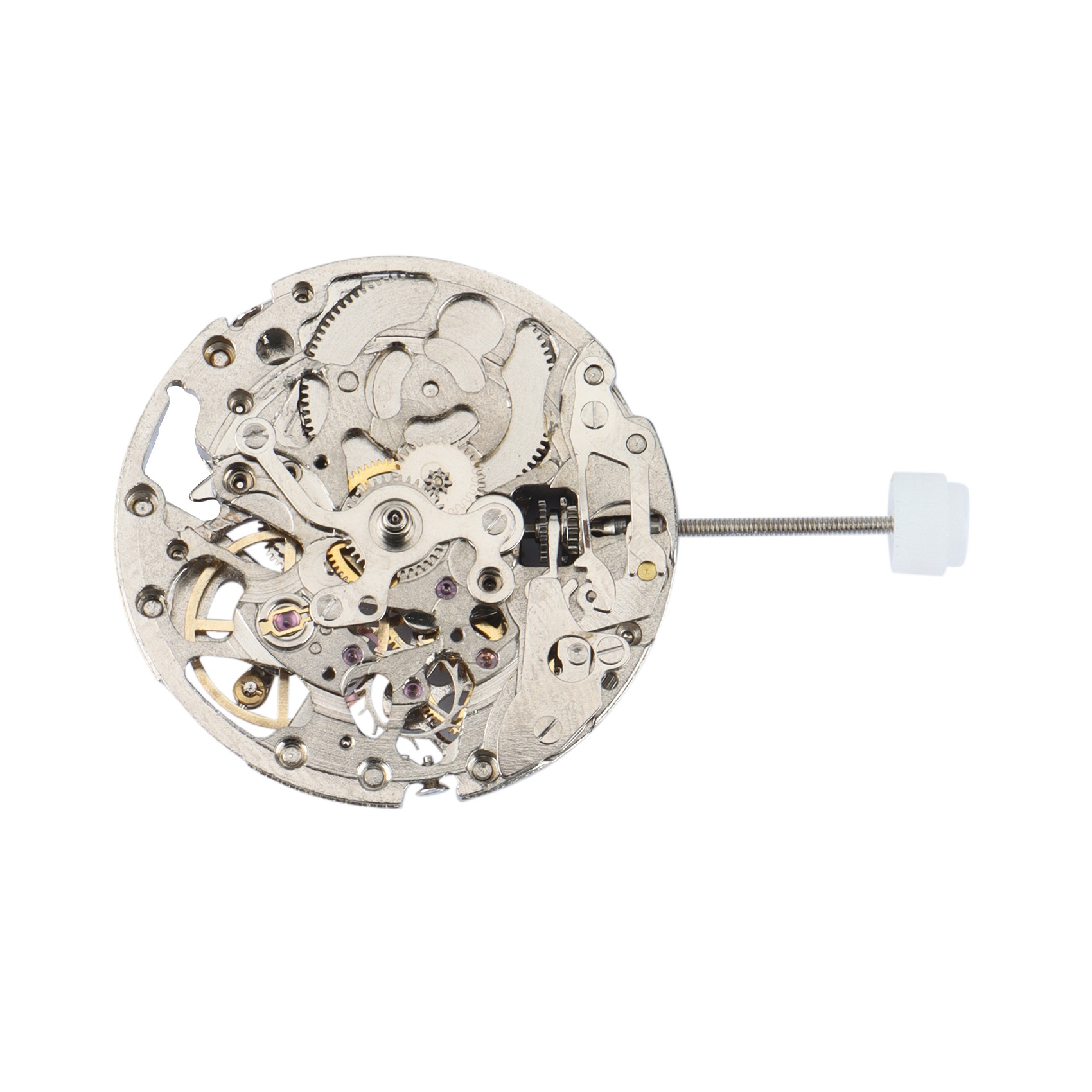 Skeleton Mechanical Watch - 25,6 mm 3-Zeiger-Skelett-Automatikuhrwerk mit Automatikaufzug für