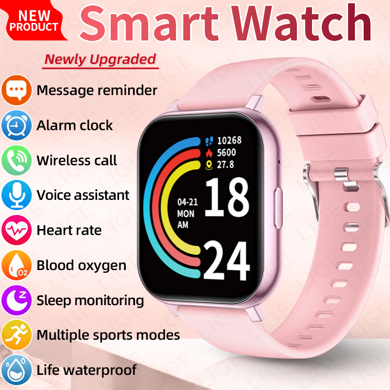 Smartwatch Watches Birthday Gift For Men - LIGE Smartwatch für Männer und Frauen,