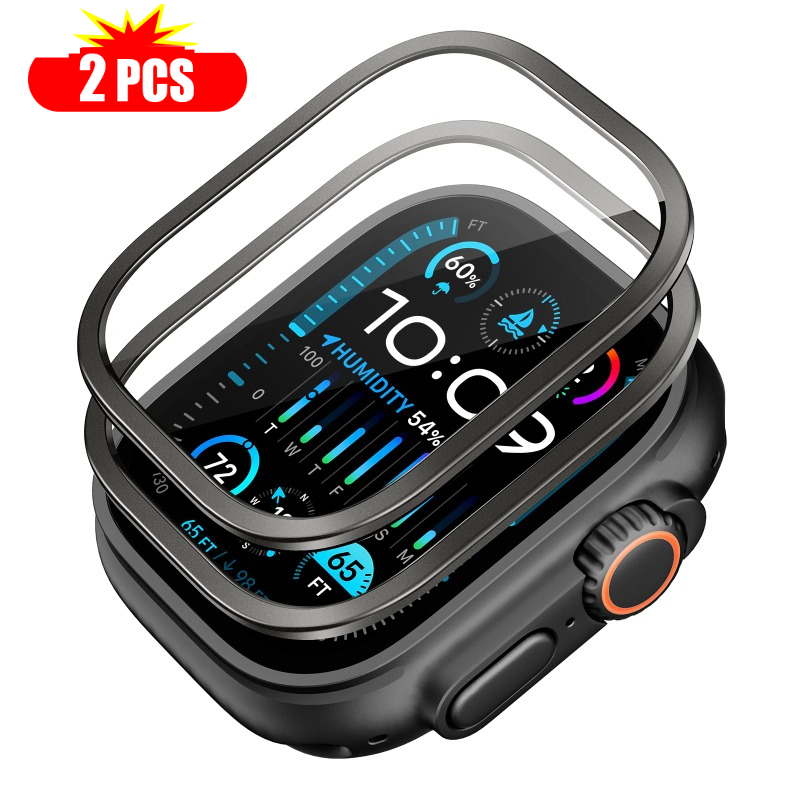 Smartwatch Watches Gift For Women - 2 Stück gehärtetes Glas für Apple