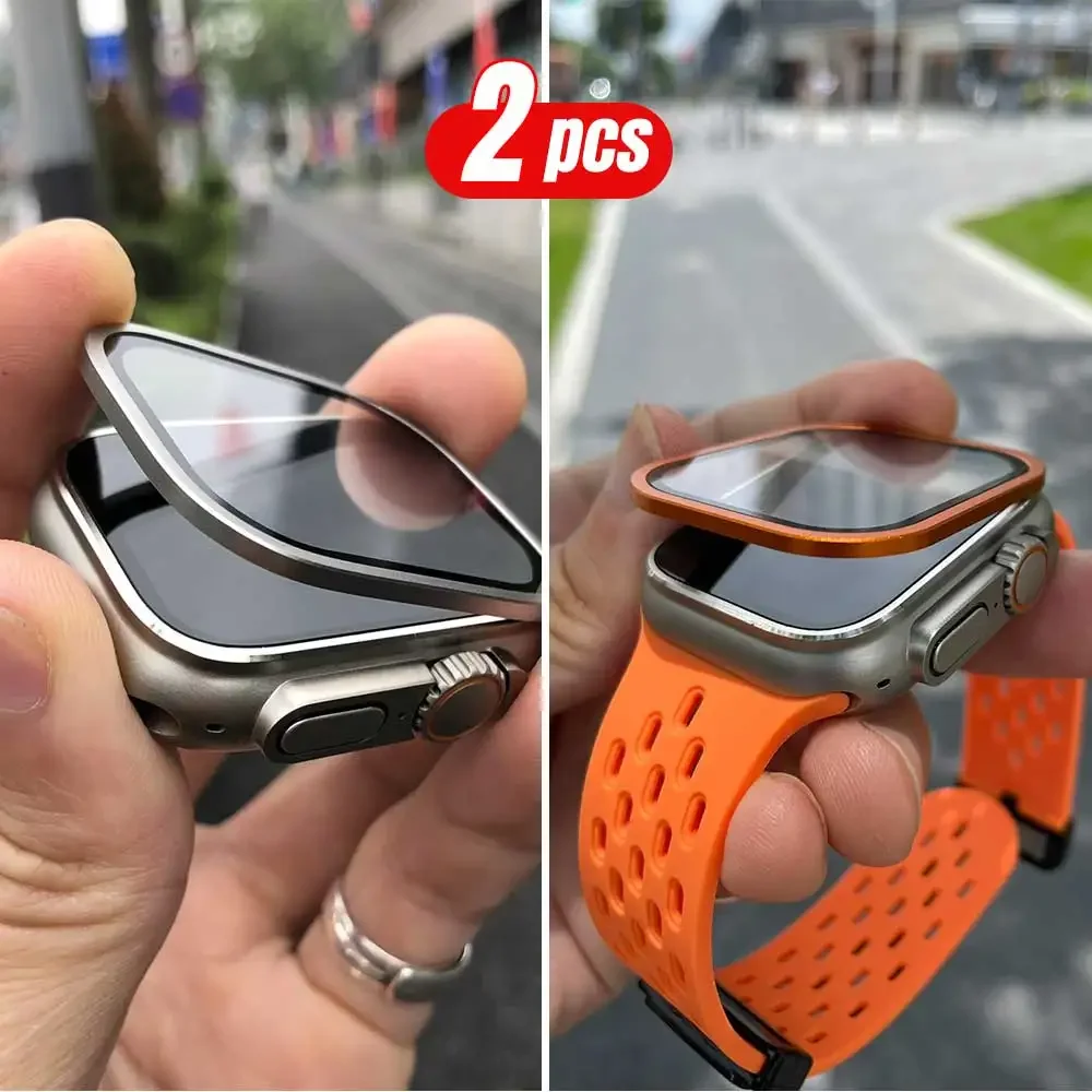 2PCS Titan Metallrahmen für Ap – Smartwatch Watches Gift For Women Bewertung und Preis