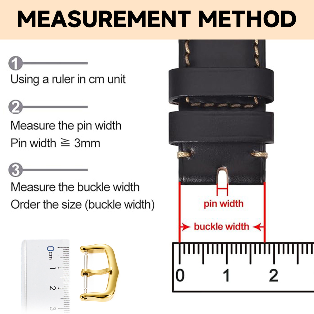 Edelstahl-Schnallen 12mm 14mm  – Replacement Watch Bracelet Bewertung und Preis