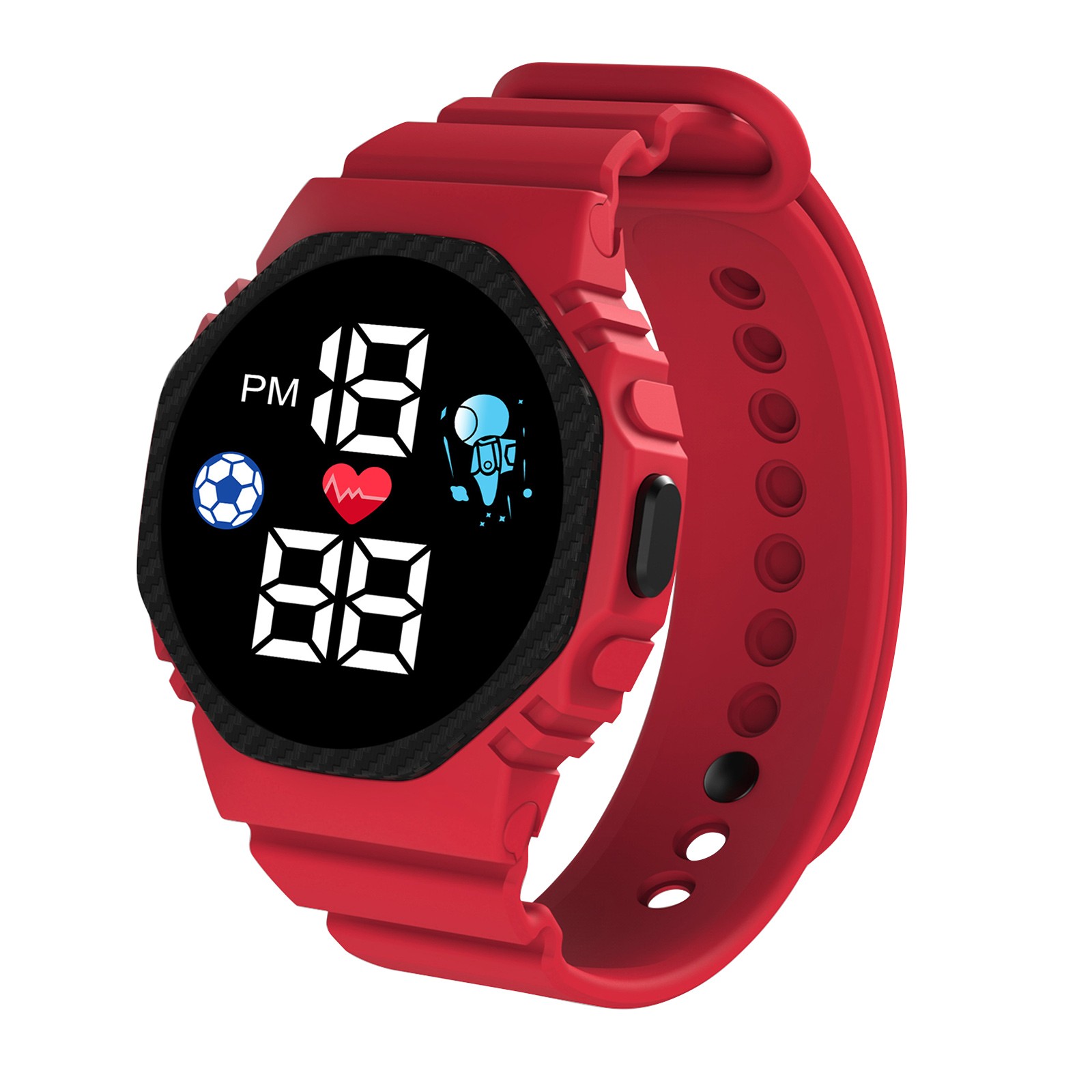 Mehrfarbige Smartwatch für Kin – Smartwatch Digital Watches For Boys Bewertung und Preis
