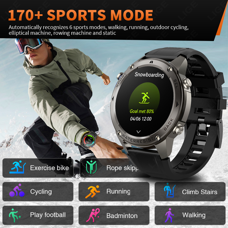 2026 Neue Ultra-Militärklasse  – Smartwatch New Watches Bewertung und Preis