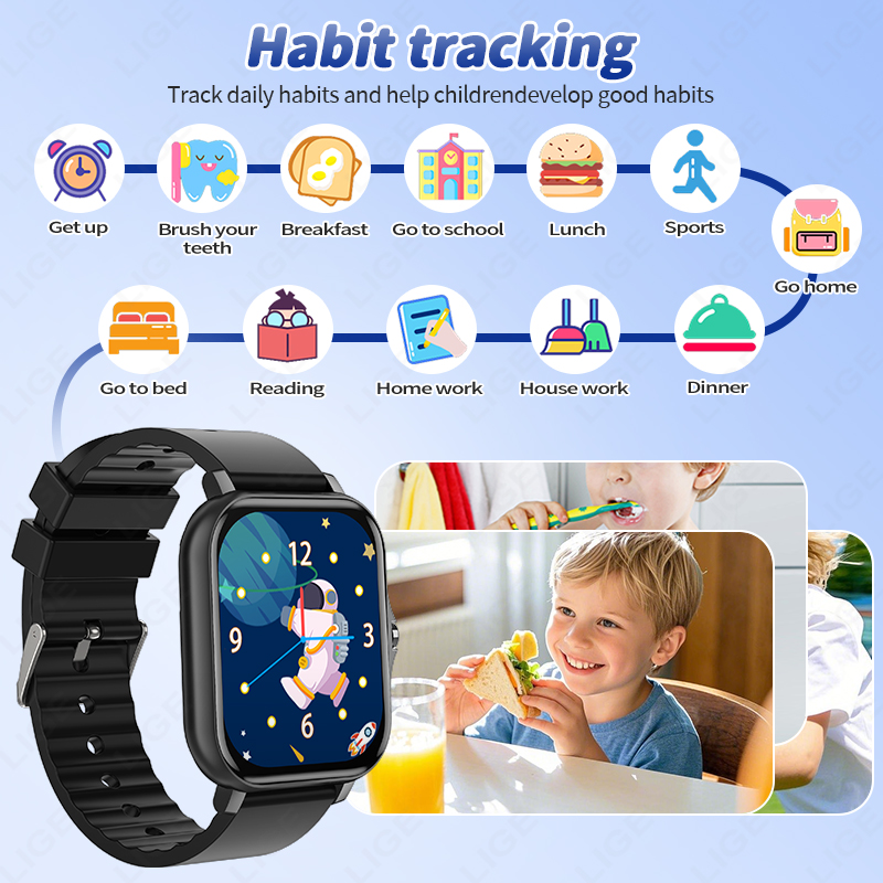 LIGE 2025 Hörbuch Kinder Smart – Smartwatch Digital Watches For Boys Bewertung und Preis