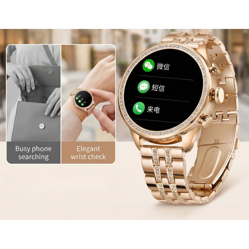 Grenzübergreifende Exklusivlie – Smartwatch Health Watches For Women Bewertung und Preis