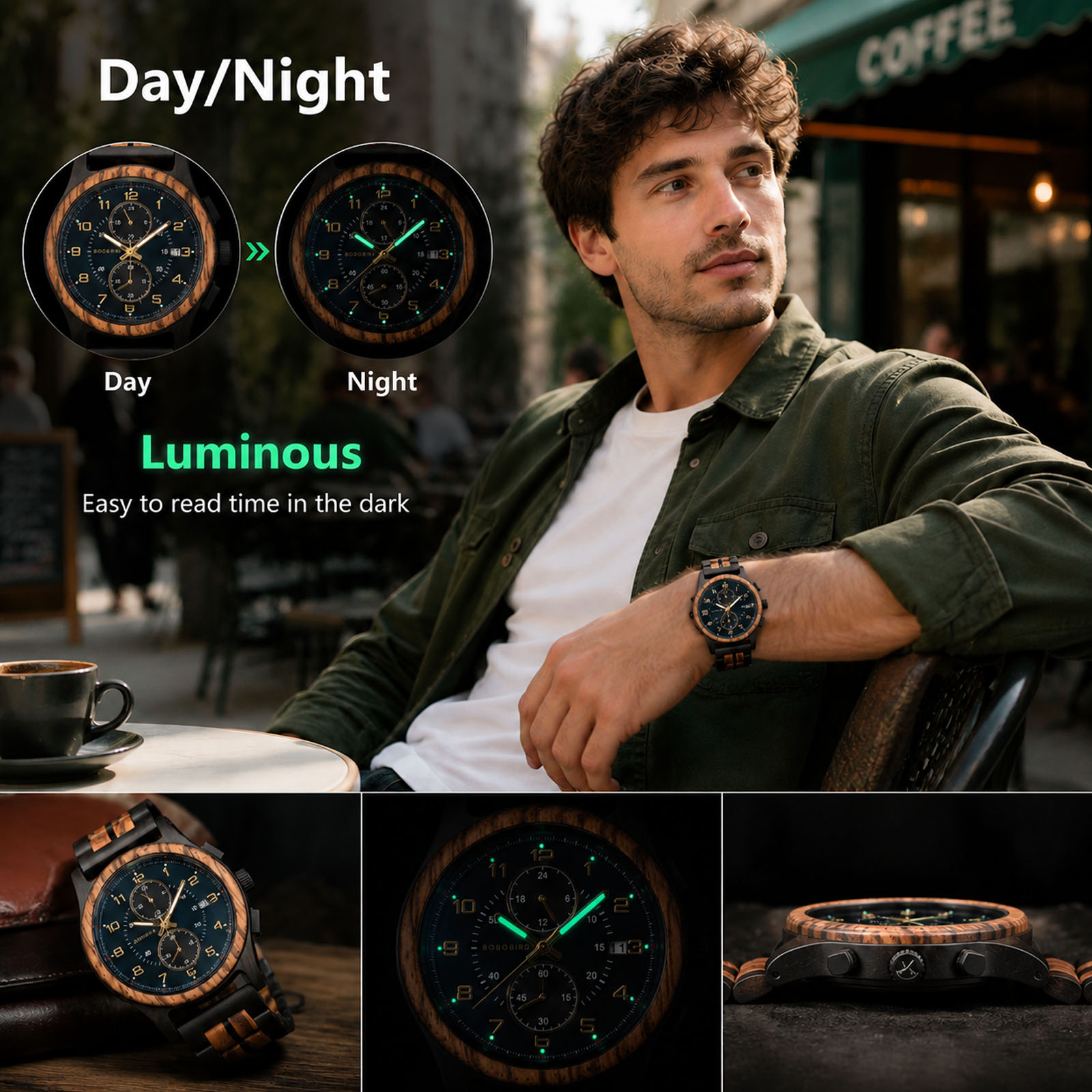 BOBO BIRD Herren-Chronographen – Smartwatch Watches Birthday Gift For Men Bewertung und Preis