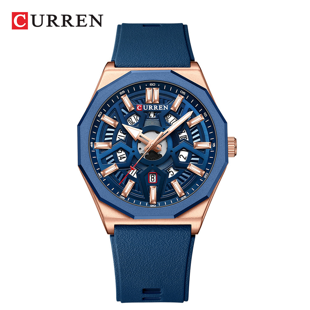 CURREN 8437 Unisex Minimalisti – Skeleton Mechanical Watch Bewertung und Preis