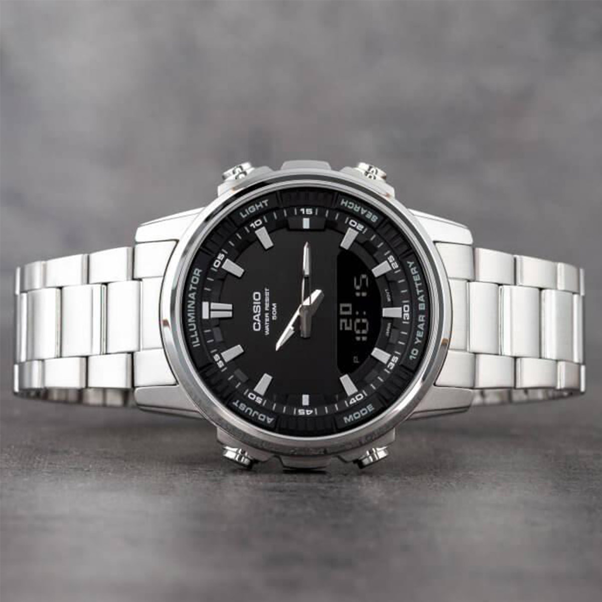 Casio AMW-880D |   Edelstahl-H – Casio Watches Smartwatch Bewertung und Preis