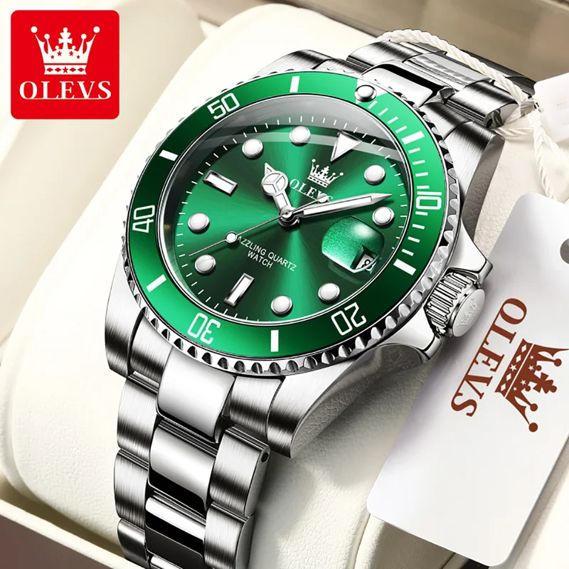 OLEVS Original Quarzuhr für Mä – Rolex Watch Datejust Bewertung und Preis