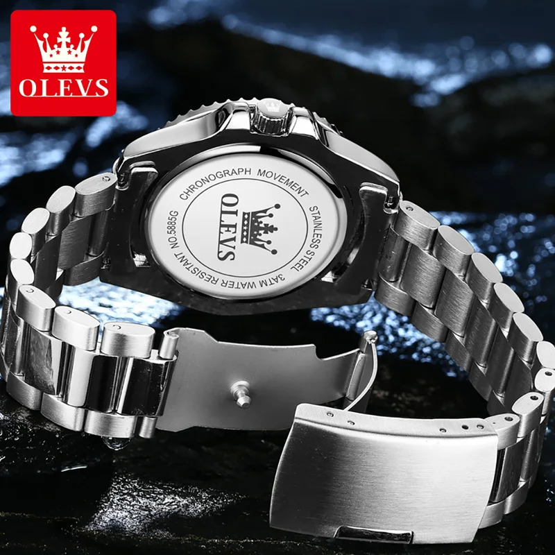 OLEVS Original Quarzuhr für Mä – Rolex Watch Datejust Bewertung und Preis