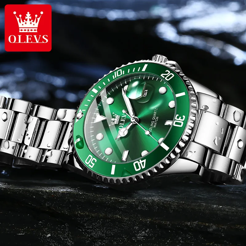 OLEVS Original Quarzuhr für Mä – Rolex Watch Datejust Bewertung und Preis