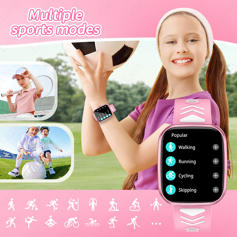 LIGE Neue 1,75 Zoll Bluetooth- – Smartwatch Digital Watches For Boys Bewertung und Preis