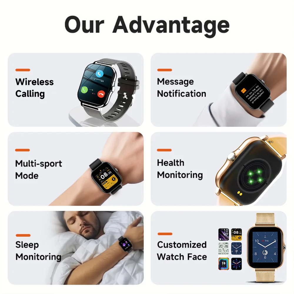 Smart Watch für Android IOS Uh – Smartwatch Watches Gift For Women Bewertung und Preis