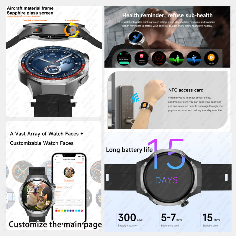 2026 Neue BOXUXING Uhr 5MAX Sm – Smartwatch Health Watches For Women Bewertung und Preis
